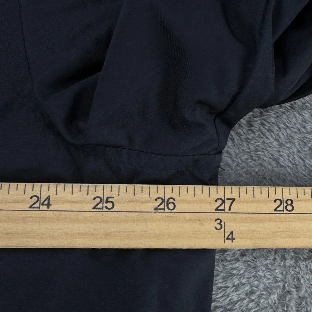 Polo Ralph Lauren Windbreaker Mens XXL Black Good‎ Fleece Lined Full Zip Jacket